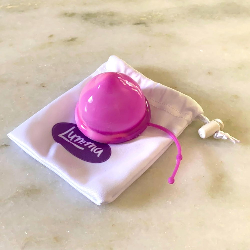 Lumma disc small menstrual cup with bag